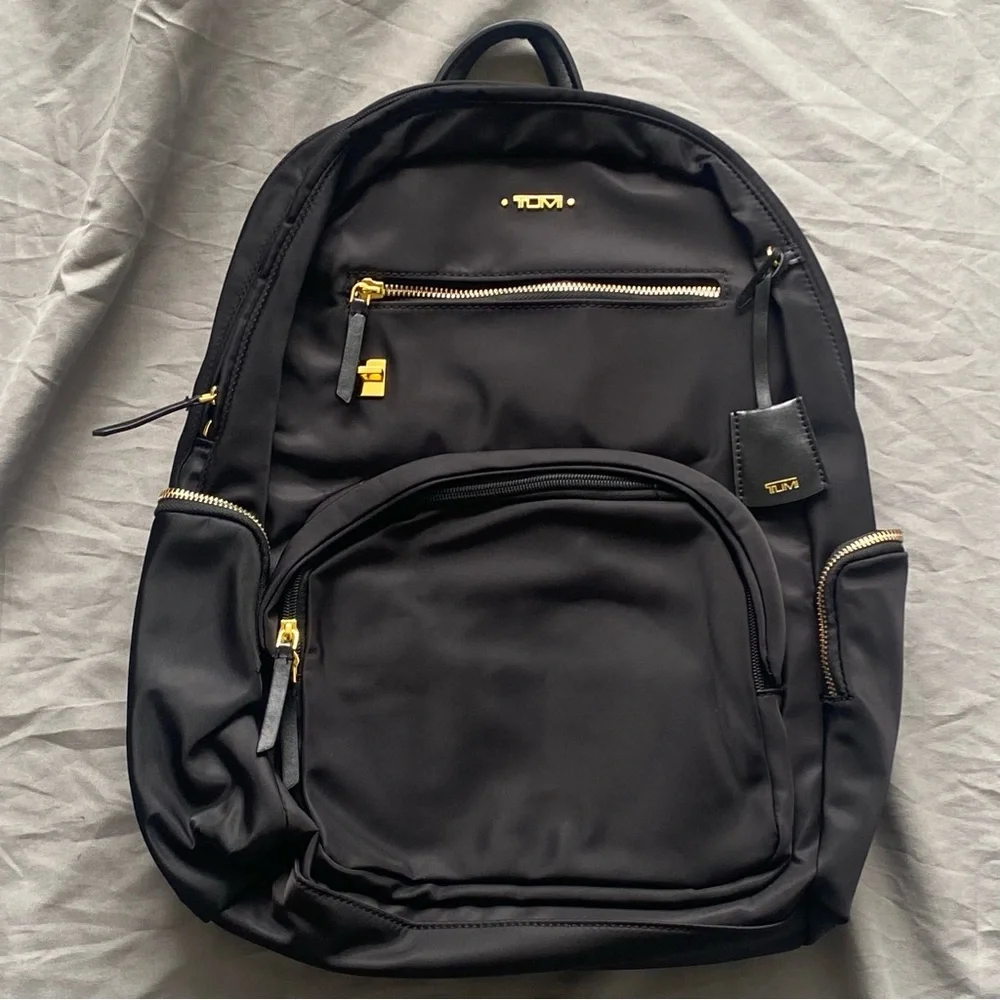 Tumi Black Backpack